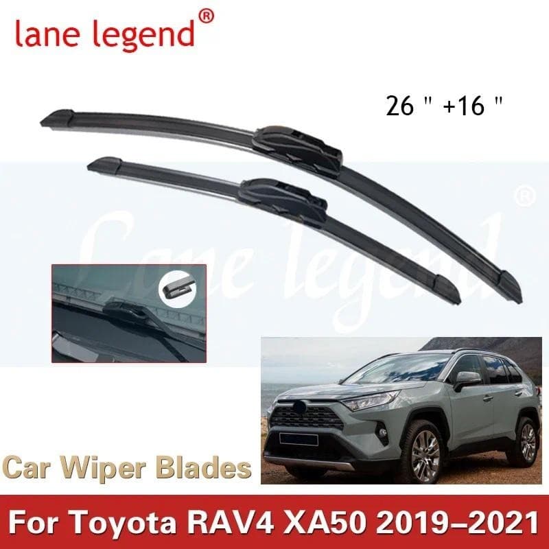 Para Toyota RAV4 XA50 2019 2020 2021 Acessórios Limpador De Pára-Brisas Do Carro Lâmina Brisa Dianteiro Escovas Cortador