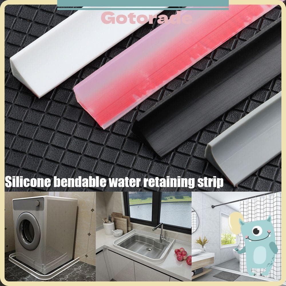 GOTORADE Listra De Retenção De Água De Silicone/Multicolorido Para Banheiro/Barreira/Chuveiro