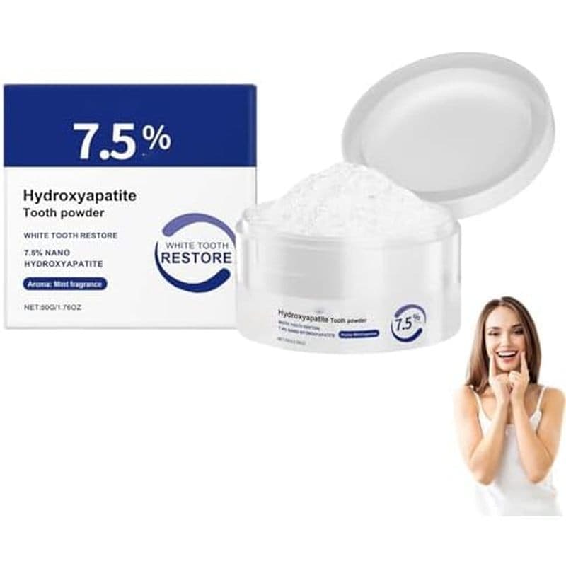 Pó De Hidroxilapatita Microcristalina , Para Dentes Limpeza De , Remoção De Manchas Dentárias (1)