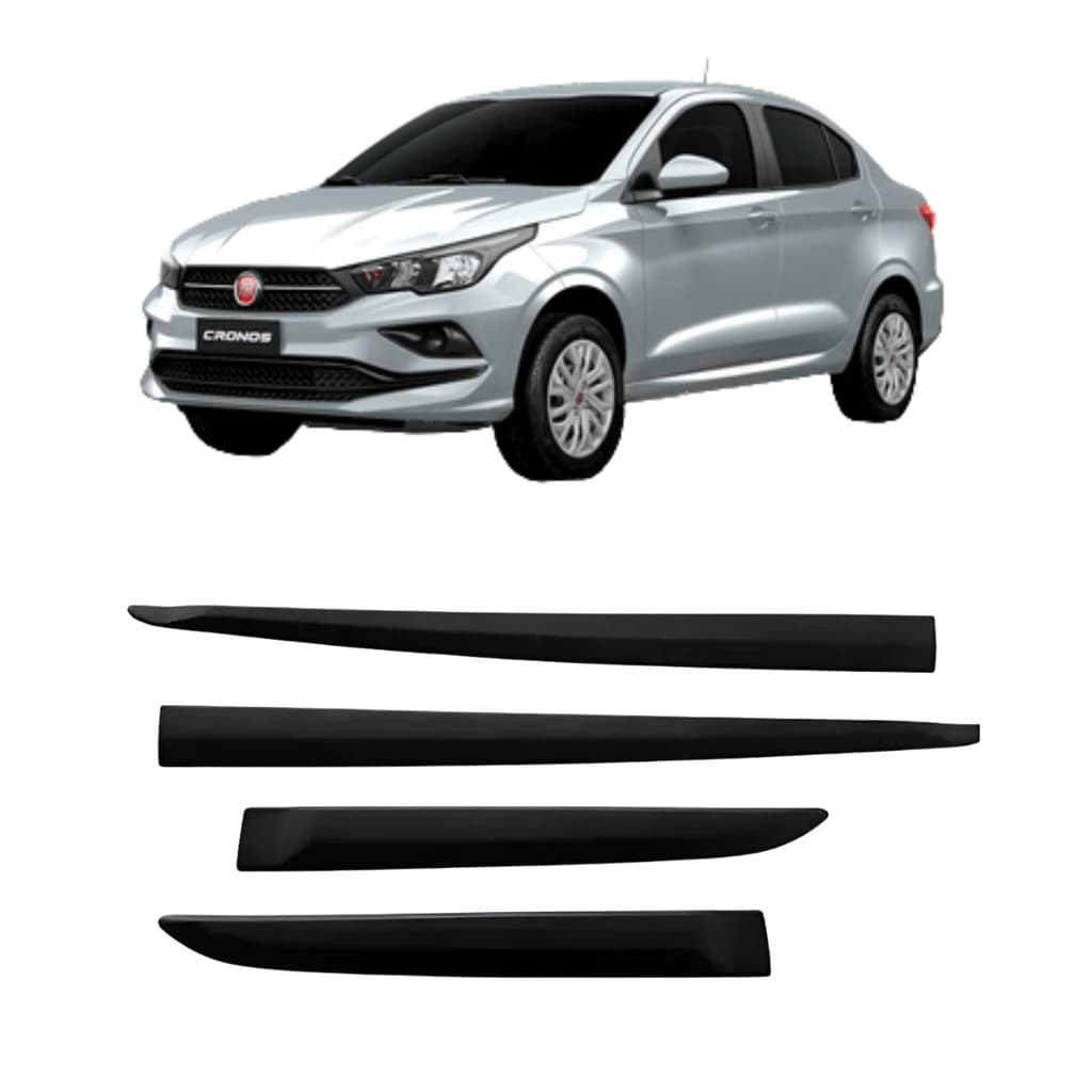 Jogo Friso Porta Lateral  Fiat Argo Cronos MOPAR Orig 50928122