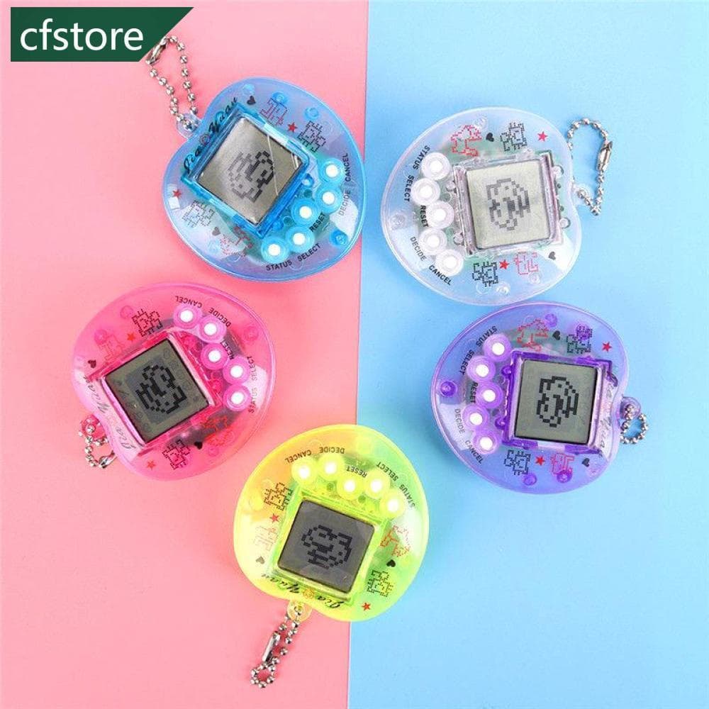 CFSTORE 168 Animais De Estimação Em 1 Design De Pêssego Transparente Virtual Cibernético Engraçado Presente Para Brinque