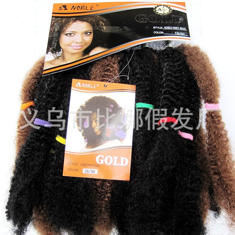 KINKY BULK Peruca Europeia E Americana afro natural5.205 PTED