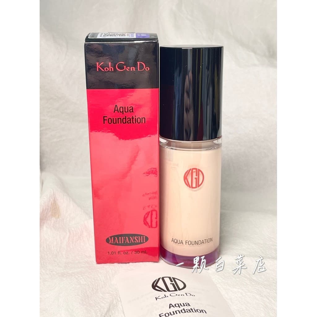 Base líquida Koh Gen Do Koh Gen Do Aqua 30ml Retoque o corretivo leve do tom da pele