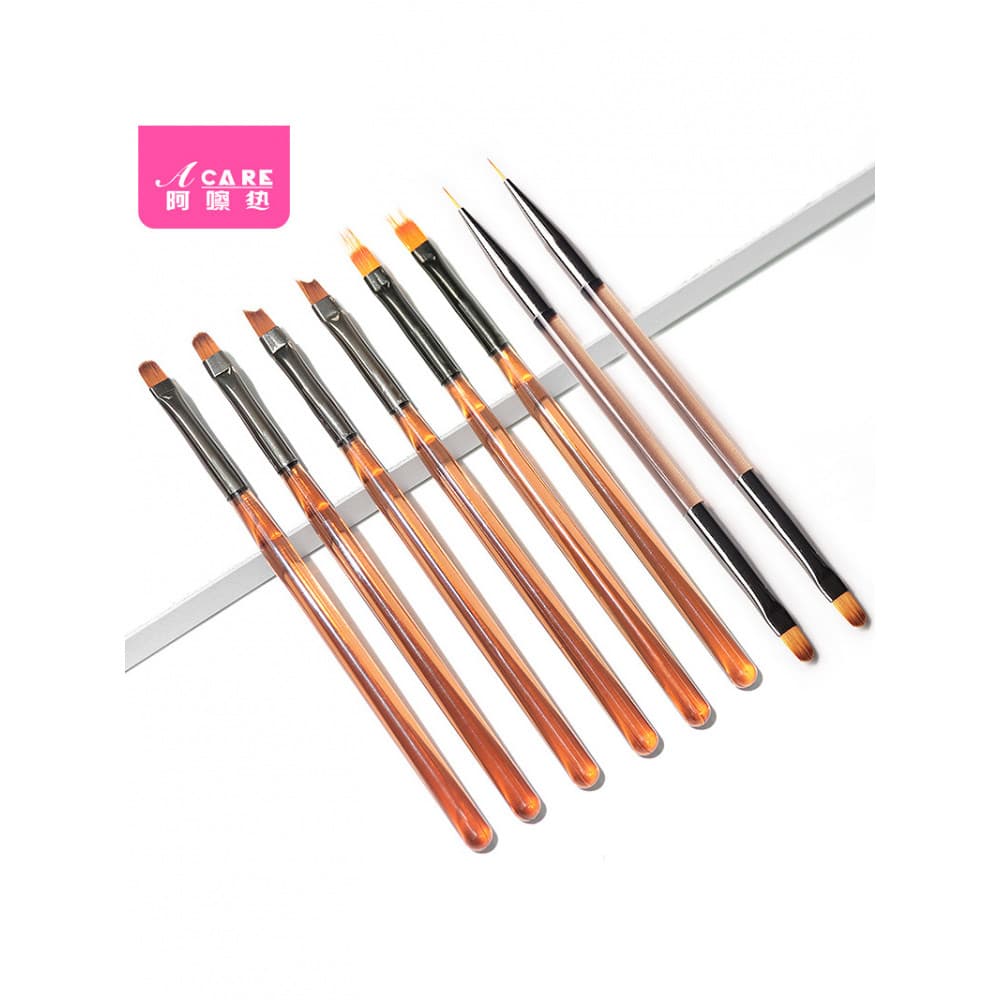 10Y manicure escova D1P301-Pull linha construção pintura colorida fototerapia caneta iniciante doméstico flor desenho ma