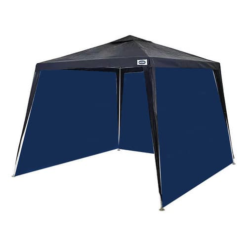 Tenda Gazebo Bararca Praia Feira Camping (de Montar) Mor + 3 Paredes + Bolsa + Acessórios + Proteção Solar Azul