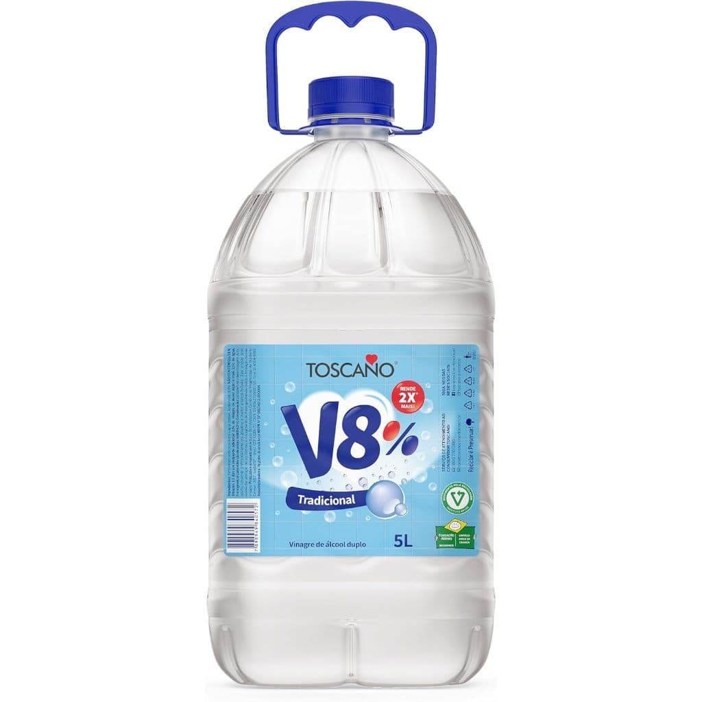 Vinagre De �lcool Toscano para Limpeza 5L  8%