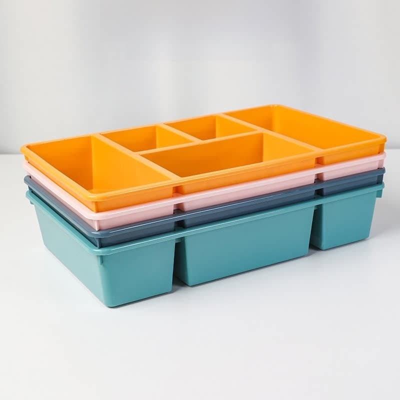 Venda direta da fábrica caixa de armazenamento peças de brinquedo organizador de embalagem transparente multifuncional D