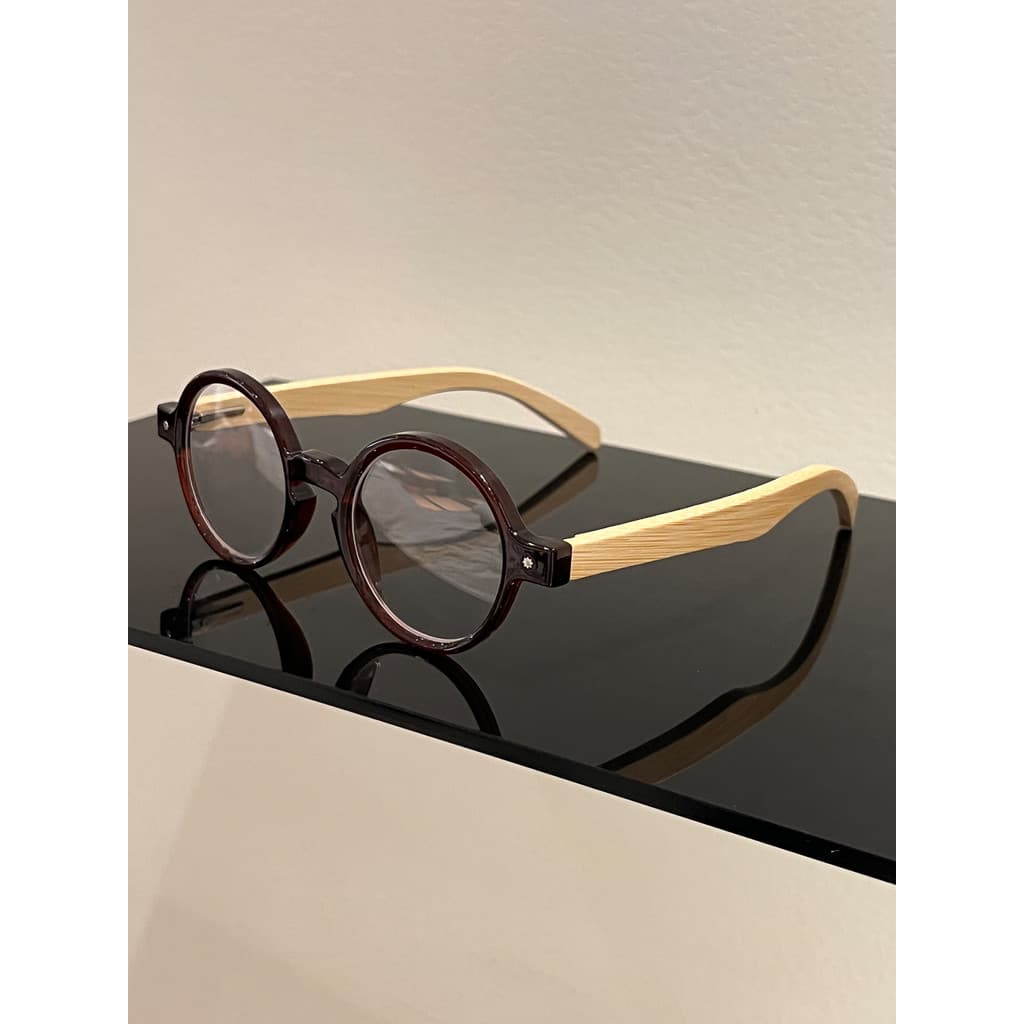 Versão coreana novo estilo óculos de luz Anti-azul Retro na moda armação redonda pode ser combinado com grau moda Casual