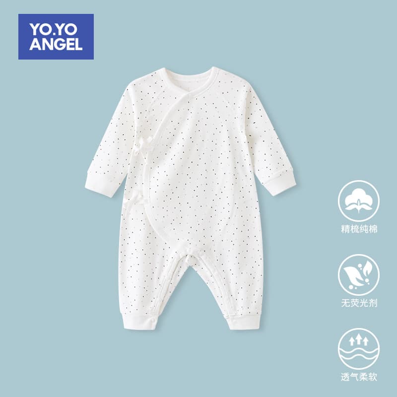 0-março roupas para recém-nascidos roupas de primavera macacão de bebê primavera outono pijamas de algodão puro 6 bebê r