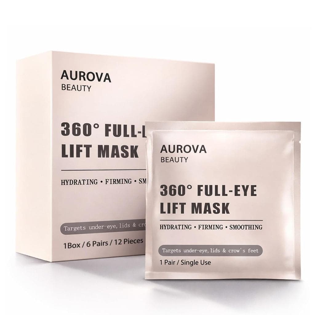 Máscara para Olhos com Peptídeos Profundos Skulta, Máscara para Olhos Aurova, Máscara para Olhos com Complexo de Peptíde