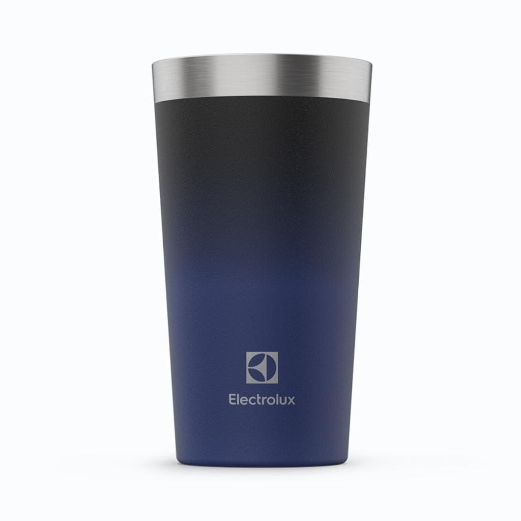 Copo Térmico Cerveja Chopp Electrolux 560ml Azul Preto Inox