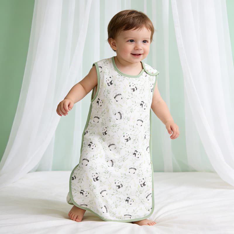 Saco de dormir do bebê verão gaze fina bebê anti-pontapé colcha colete estilo anti-choque dormir ferramenta útil verão l