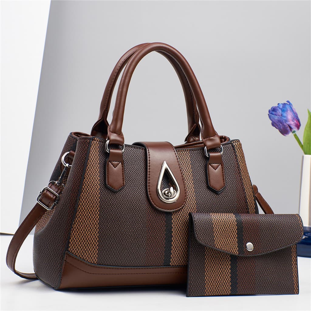 [Recomendado] Bolsas femininas 2025 Novo estilo Bolsa mãe infantil de grande capacidade Bolsa de couro PU Bolsa feminina