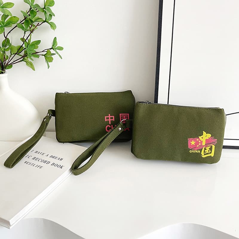 Bolsa masculina Casual moda novo estilo bolsa de embreagem de lona versão coreana bolsa de embreagem grande capacidade m