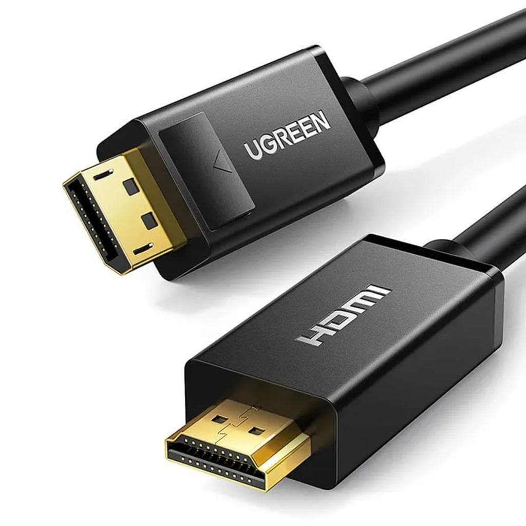 CABO UGREEN DISPLAYPORT PARA HDMI 2M DP101 PRETO - 10202