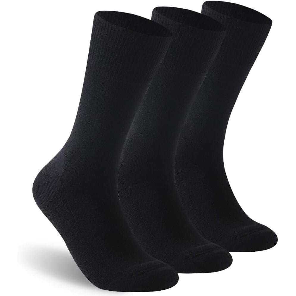 Meias Diabéticas Facool para Homens e Mulheres, Meias de Lã Merino com Topo Não Compressivo, Sola Acolchoada, Bico Sem C