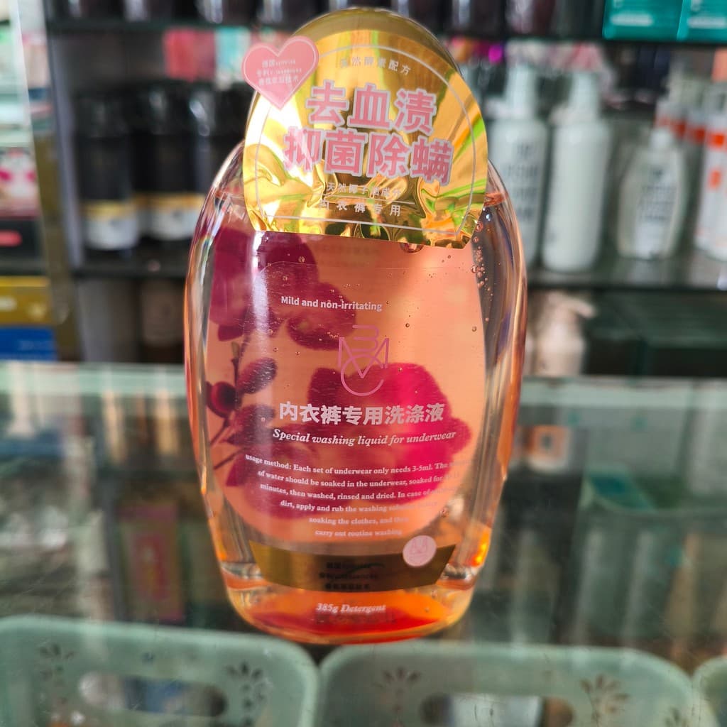 3mc lavanderia líquido roupa interior dedicado líquido de lavagem meninas tia período remover manchas de sangue esterili