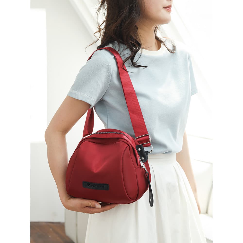 Bolsa mensageiro feminina novo estilo 2026 bolsa de ombro senhoras High-End textura nicho estilo Retro Casual saco do te
