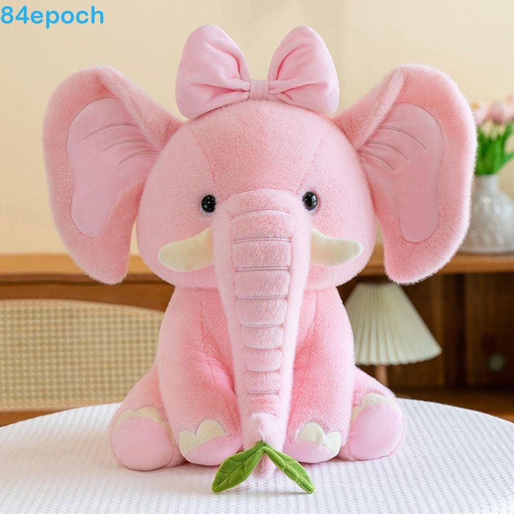 BREPOCH Elefante De Desenho Animado Plushie , Boneca De Pelúcia De Coroa , Brinquedos Animais Fofos