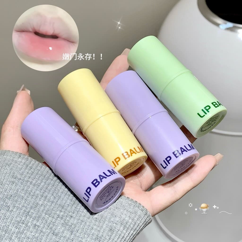 SHAQINUO Astaxantina Lip Balm Hidratante Anti-secagem Lip Fade Lip Lines Cuidado labial não gorduroso