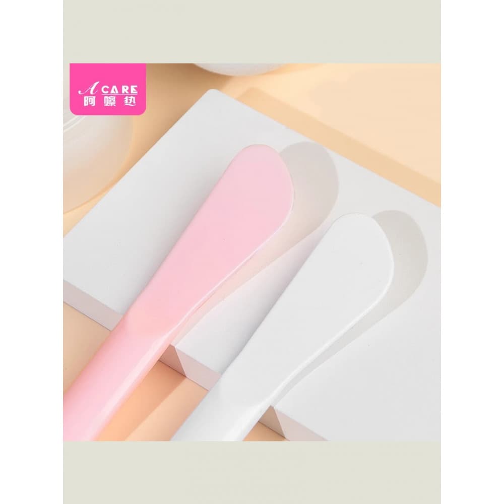 Escova de máscara F1pq801-aplicador de Silicone de dupla utilização de duas cabeças, colher de escavação, pátio, máscara