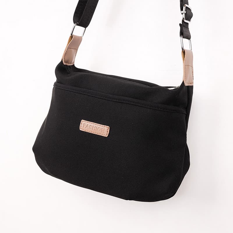 Bolsa de ombro feminina 2025 verão novo estilo Casual moda Crossbody saco mãe de meia-idade saco do telefone móvel náilo