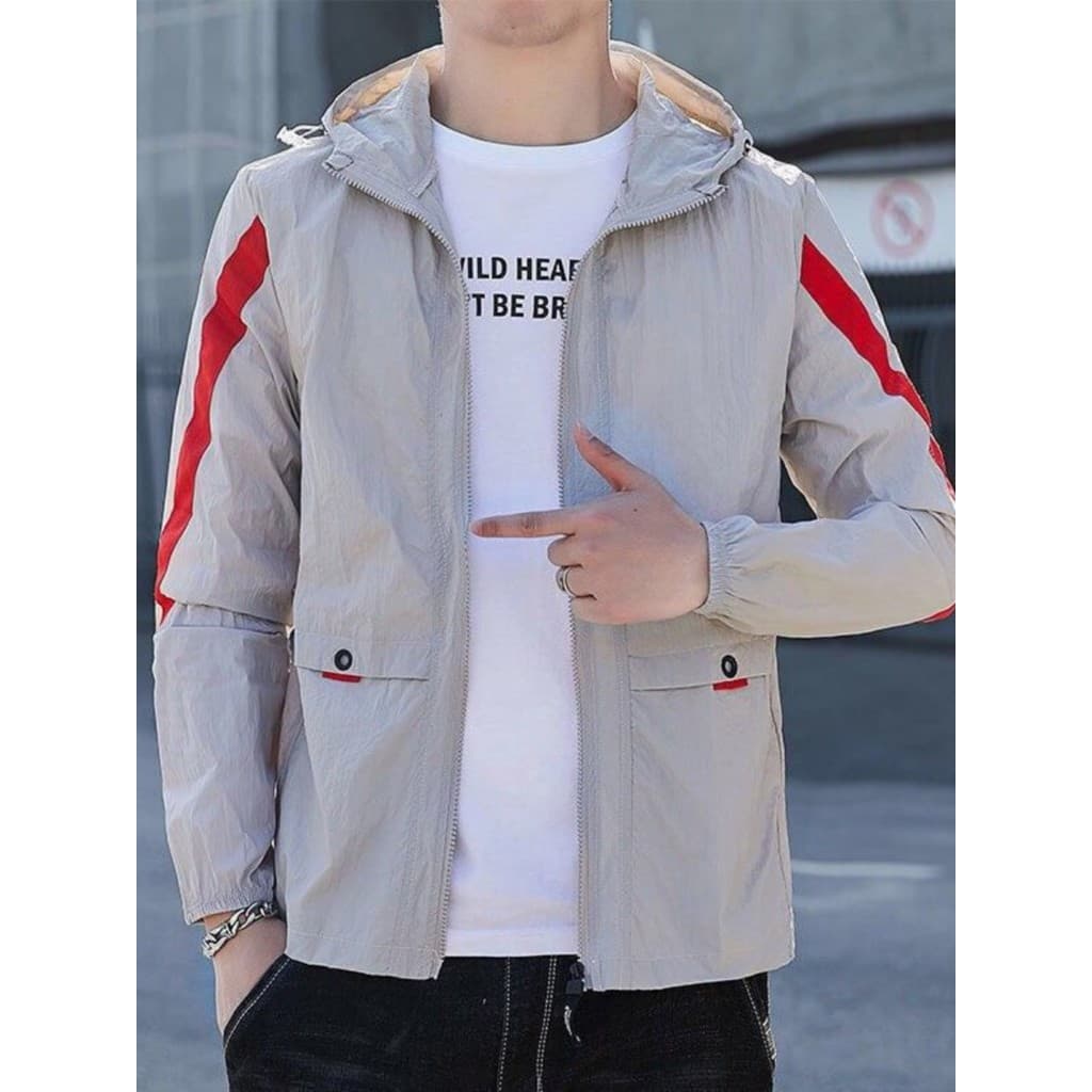 Protetor solar roupas masculinas roupas de pele de verão Ultra-fino respirável jaqueta masculina protetor solar jaqueta