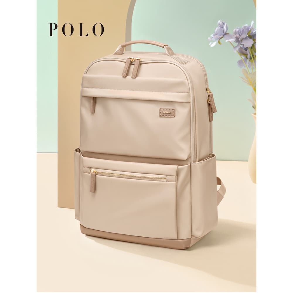 Polo mochila feminina trabalho Commuter negócios grande capacidade 58cm leve senhoras mochila computador saco montanhism
