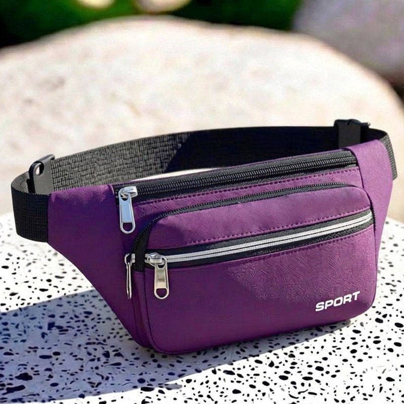 Correndo bolsa de cintura masculina esportes ao ar livre portátil saco do telefone móvel leve pequena bolsa de ombro sen