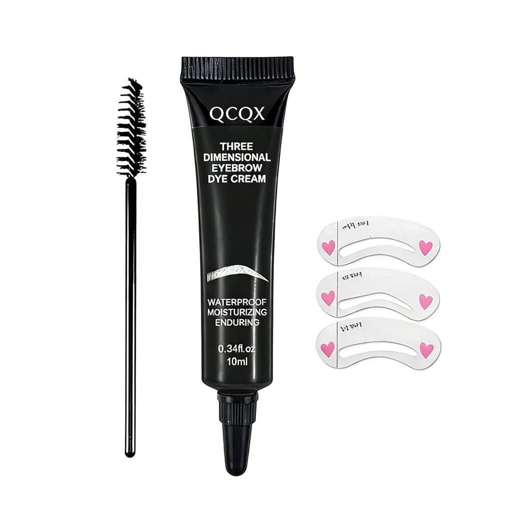 Gel para Sobrancelhas, Tintura Tridimensional para Sobrancelhas, Tintura para Sobrancelhas à Prova d'Água e Resistente a