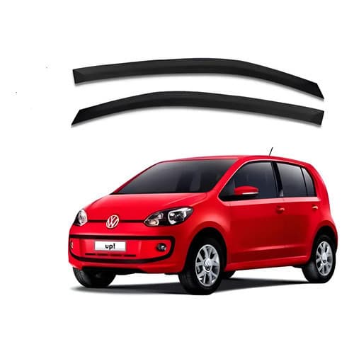 Calha De Chuva Acrilica Fumê Up 2014 A 2019 2 Portas Ecoflex