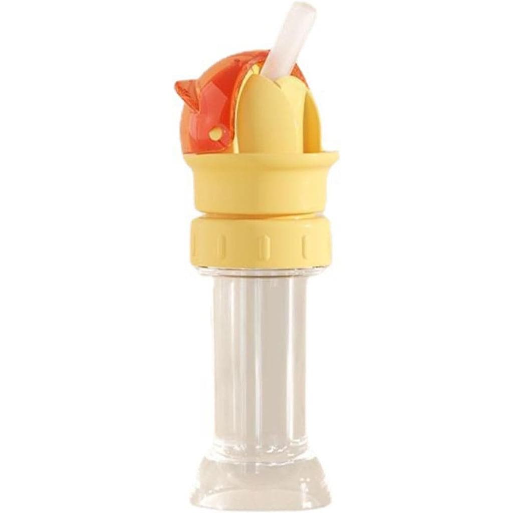 Tampa de Copo com Canudo Giratório para Bebês, com Tampa de Copo Treinador de Silicone em 2 Tamanhos para Bebês Beberem