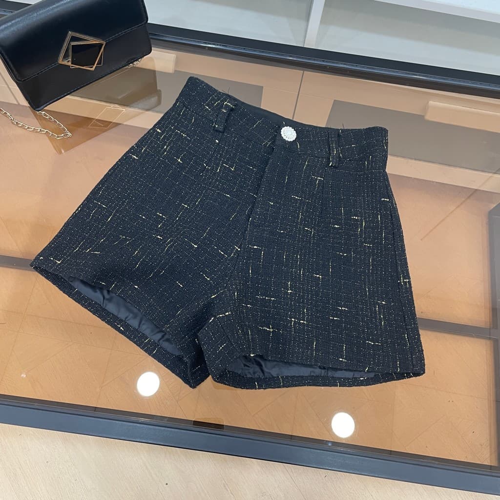 Primavera Festival entrega xadrez shorts casuais feminino outono inverno solto casual cintura alta mais magro olhar quen