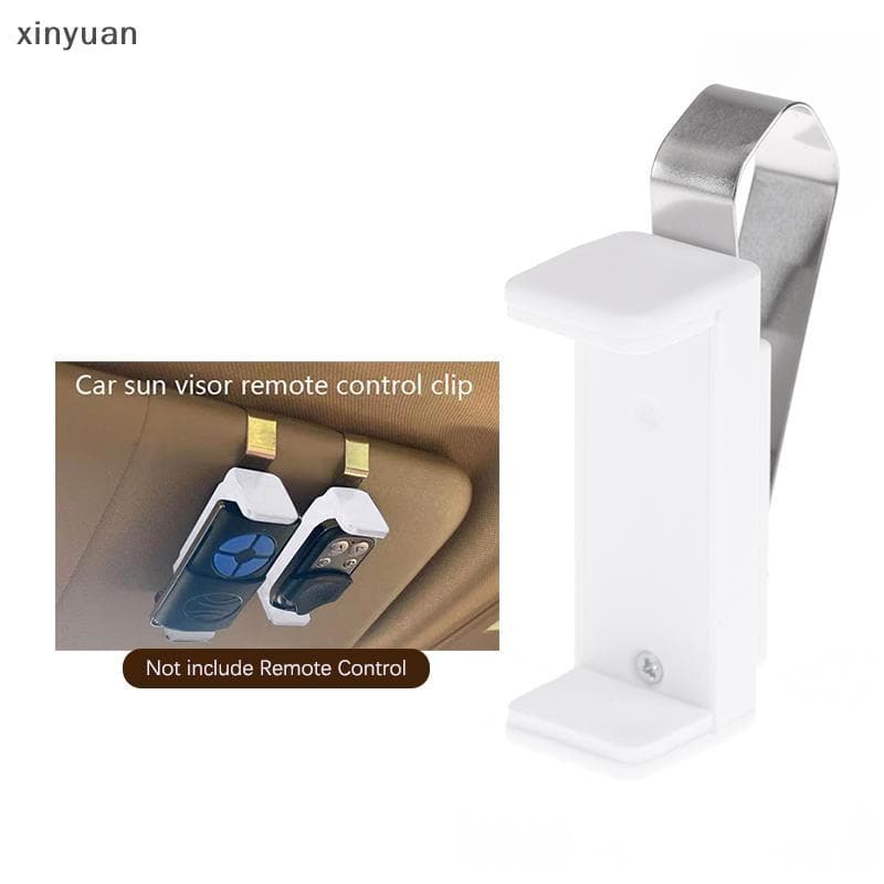 xiny Ajustável Carro Viseira De Sol Clipe Titular Portão Controle Remoto 46mm-65mm Para Porta Garagem Barreira Abridor C