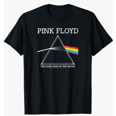 Camiseta Pink Floyd The Dark Side Of The Moon Adulto Lançamento Camiseta Em Algodao Fio 30.1 Estampas em DTF