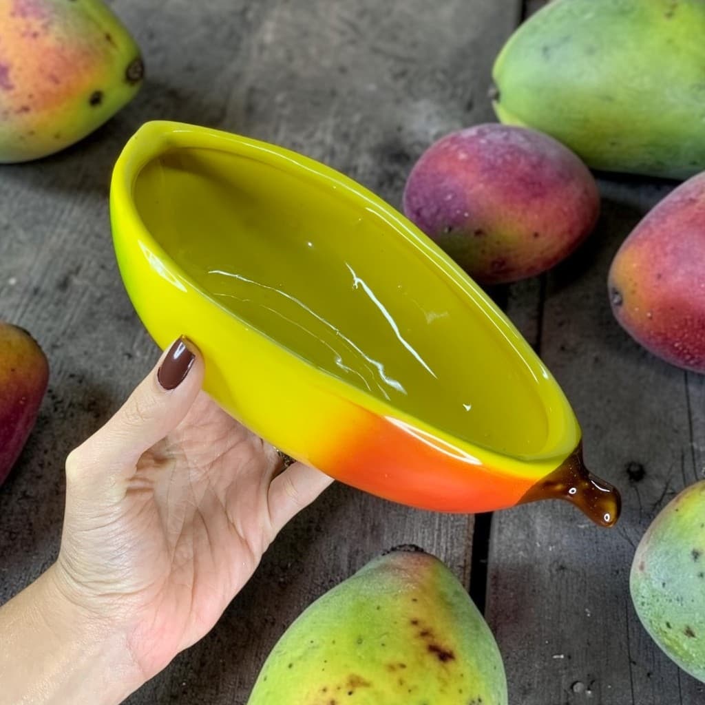Tigela Bowl de Manga Com Defeitos de 2º Linha Para Frutas