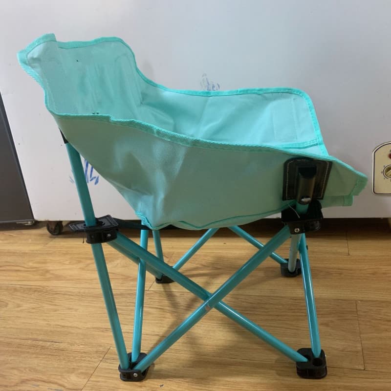 Novo estilo influenciador ao ar livre tamanho pequeno acampamento cadeira dobrável ampliada conveniente confiar em fezes