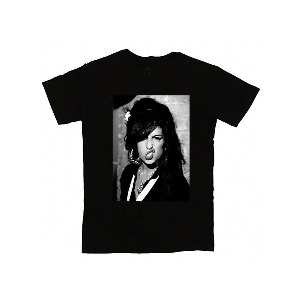 [Camiseta Premium em Algodão Puro]SISI Camiseta Amy Winehouse Cantora Musica Blusa Unissex Feminino Top Streetwear
