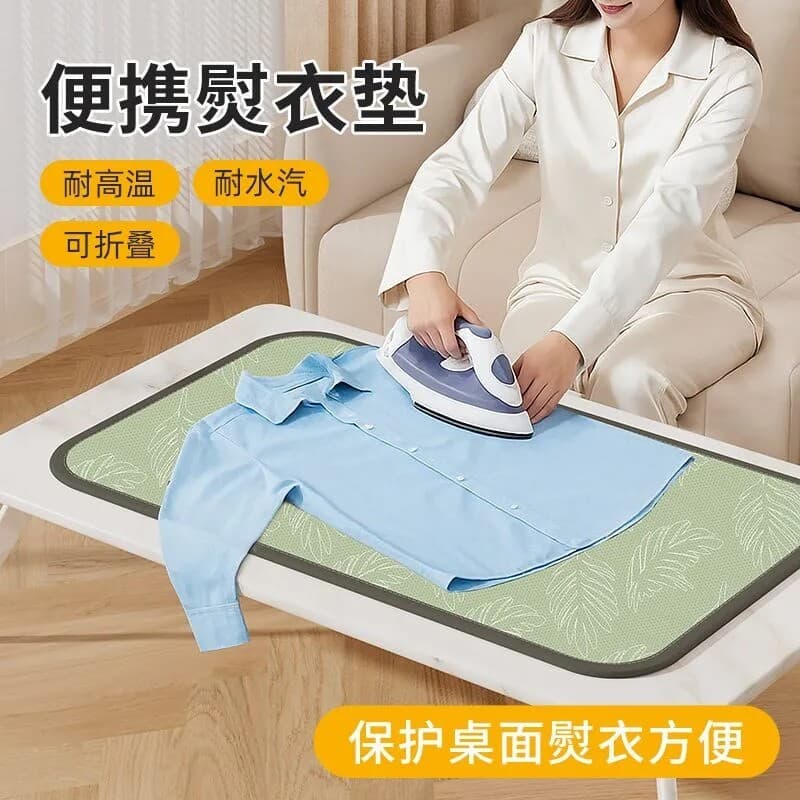 Novo tapete de tábua de passar roupa dobrável anti-escaldante proteção de isolamento térmico Desktop antiderrapante água