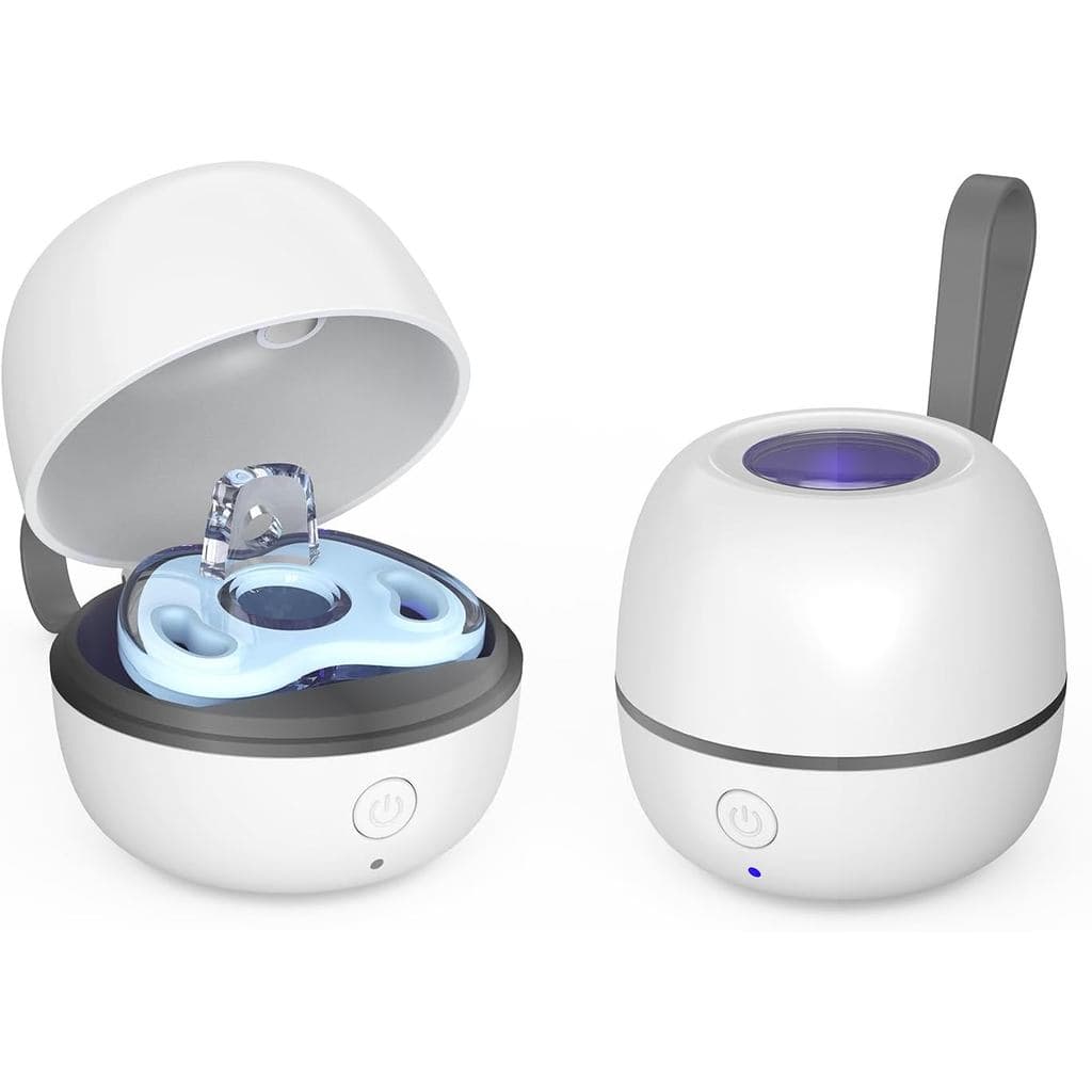 Esterilizador de Chupetas Portátil StarWin, Estojo UV para Chupetas em Movimento, Porta-Chupetas para Recém-Nascidos, Mi