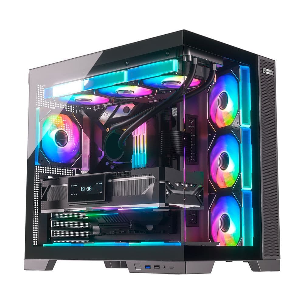 Gabinete Gamer Kalkan Asgard Evo Mid Tower ATX Preto