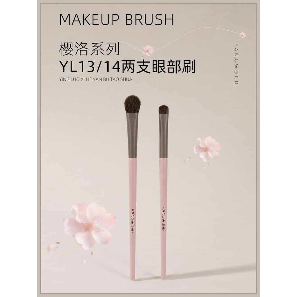 Fangyu Yingluo Pincel para os olhos Pincel para detalhes de manchas Pincel para sombra de lã Cangzhou Pincel para maquia