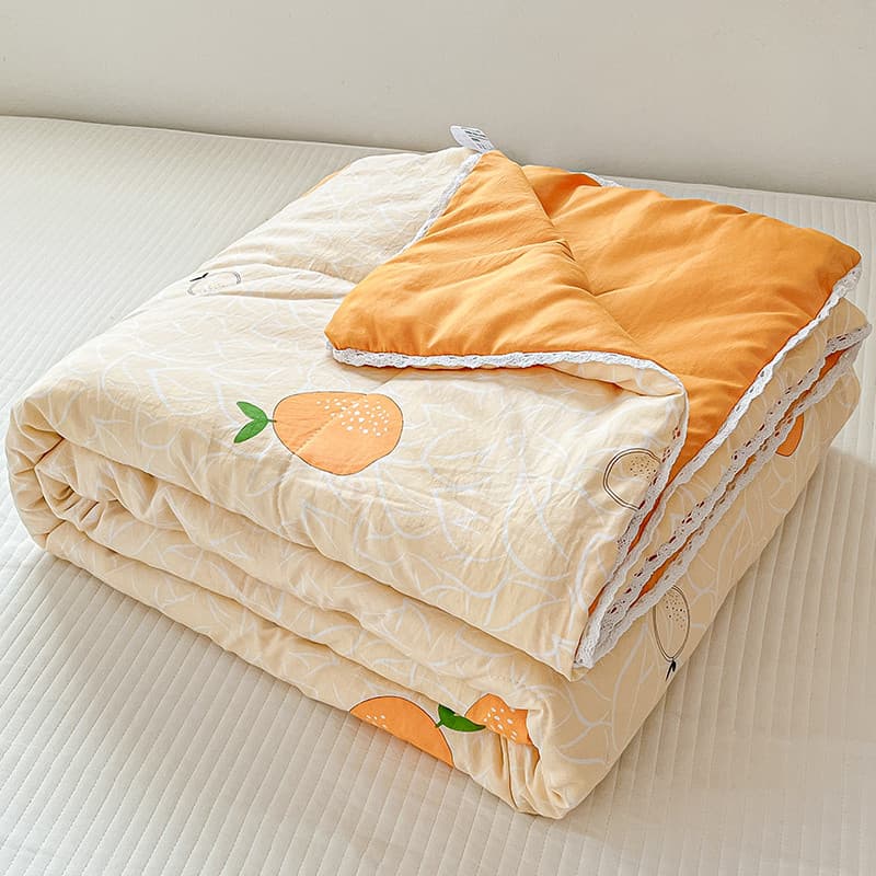 Cobertor de verão para almoço, colcha pequena, lençol para escritório, ar condicionado, verão, colcha fresca, capa de so