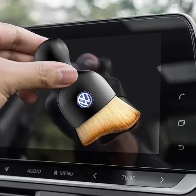 Escova Macia Para Limpeza De Carro , Com Embalagem , Ferramenta De Ventilação De Ar , Fendas , Interior Automotivo Volks