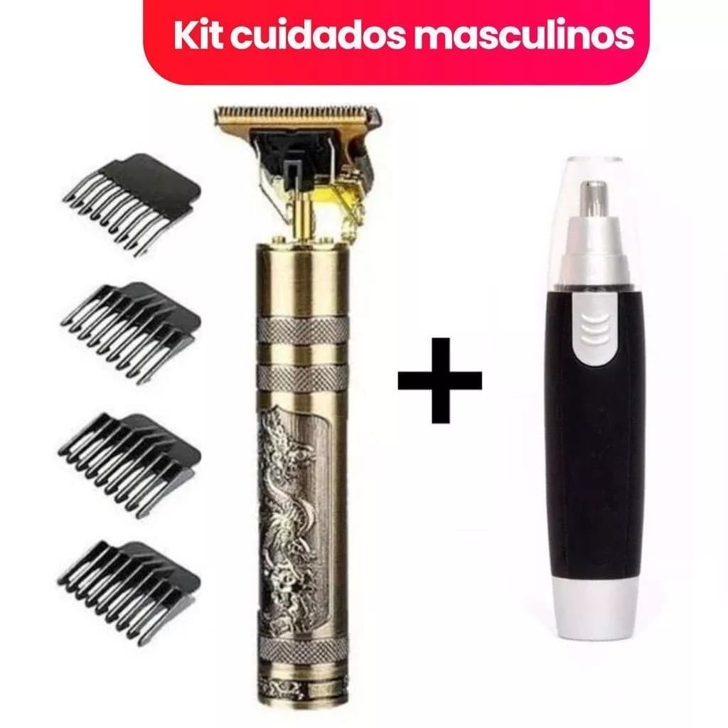 Maquina cortar cabelo acabamento barbear barbeador eletrico