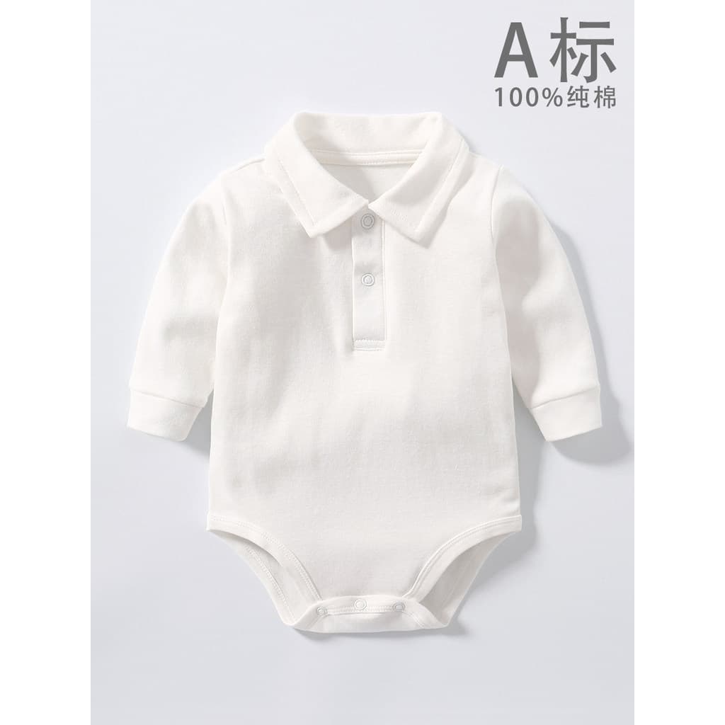 Roupas para bebês recém-nascidos com gola POLO triangular, peça única, peça única, peça única, bebê, meninos, meninas, m