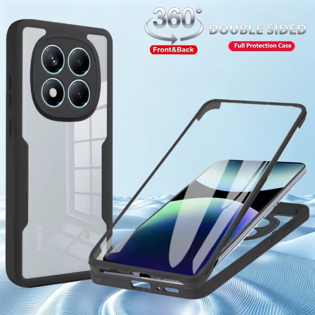 360 ° Capa De Telefone De Corpo Inteiro Para Xiaomi Poco X8 Pro M8 X7 X6 F8 M7 M6 Pro C85 C81 C75 C65 Frente Traseira