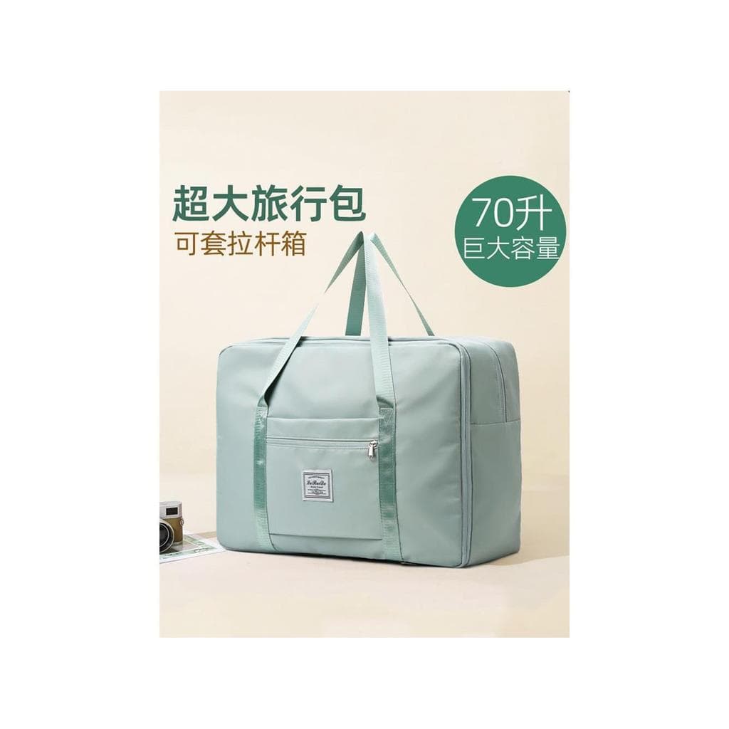 Bolsa de viagem bolsa de viagem feminina grande capacidade de curta distância mochila portátil pode cobrir caso de carri