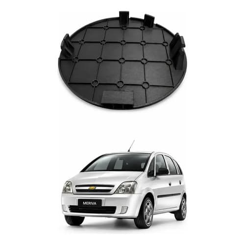 Tampa Cega Painel Meriva 2002 - 2012 Envio Rapido Cor Preto