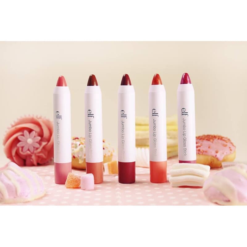 Limpar ! ELF Jumbo Brilho Labial Stick Hidratante E Caneta De Cera De Mel